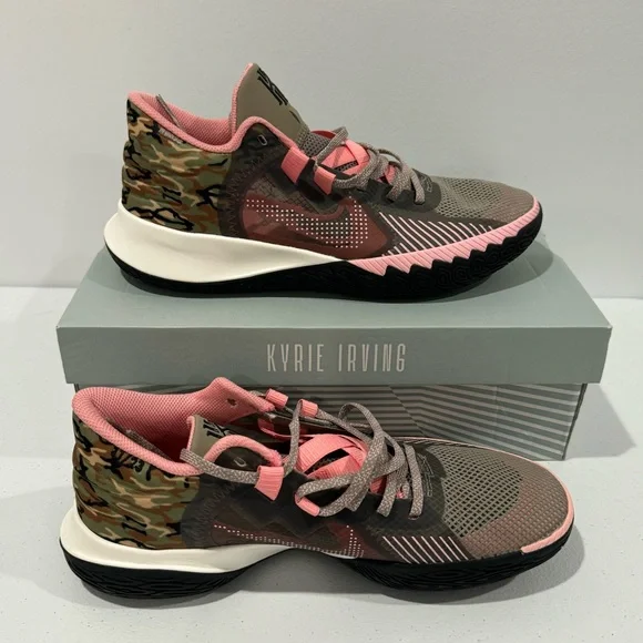 Nike | Shoes | Nike Kyrie Flytrap V Moon Fossil Pink Gaze  display picture 3